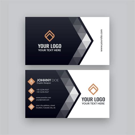 25+ Best Free Business Visiting Card Template Designs .